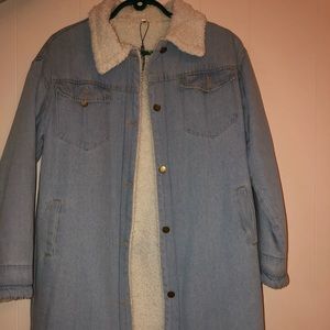 Denim coat from Zaful